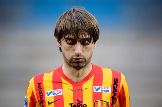 Porträtt på Syrianskas Nikola Grubjesic
