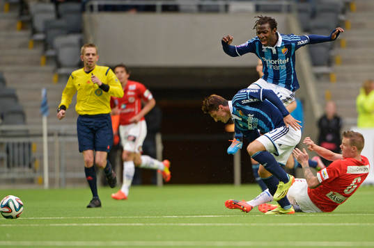 Kalmars Marcus Nilsson fäller både Djurgårdens Erton