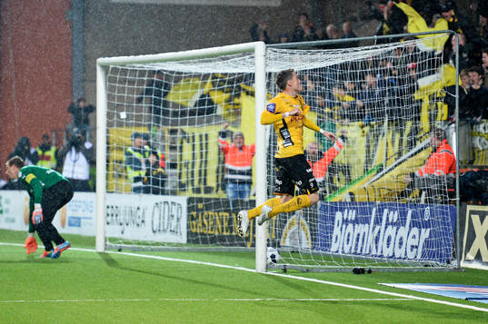 Elfsborgs Lasse Nilsson jublar