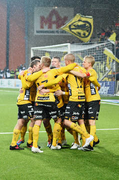 Elfsborgs Lasse Nilsson jublar
