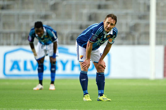 Djurgårdens Andreas Johansson deppar