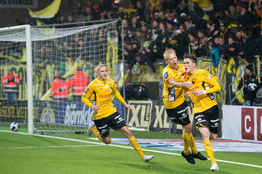 Elfsborgs Lasse Nilsson jublar