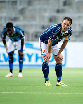 Djurgårdens Andreas Johansson deppar