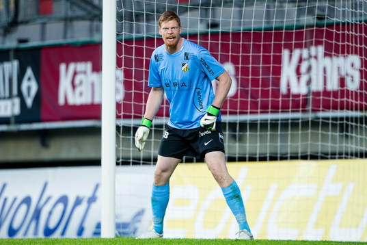 Häckens målvakt Christoffer Källqvist