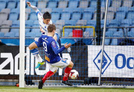 Mål 0-1 av Åtvidabergs Victor Sköld förbi Norrköpings