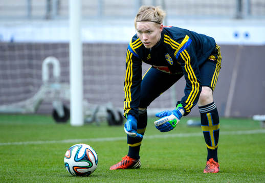 Sveriges målvakt Hedvig Lindahl