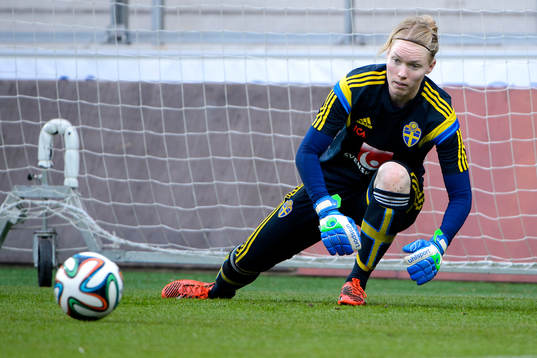 Sveriges målvakt Hedvig Lindahl