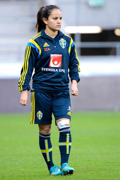 Sveriges Malin Diaz
