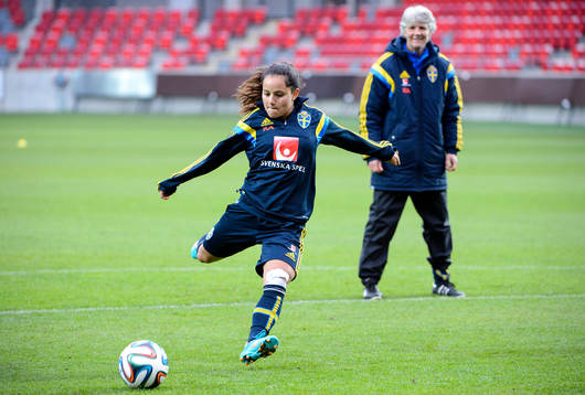 Sveriges Malin Diaz