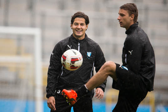 Malmö FFs Miiko Albornoz och Jasmin Sudic