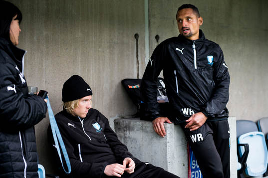 Malmö FFs naprapat Wilner Registre och Simon Kroon