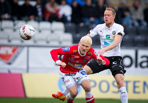 Falkenbergs Halldor Björnsson mot Örebros Patrik Haginge