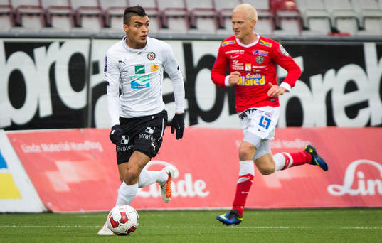 Örebros Ahmed Yasin mot Falkenbergs Halldor Björnsson