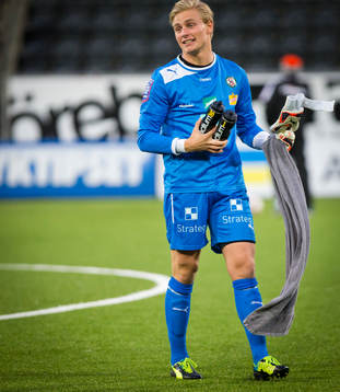 Örebros målvakt Jacob Rinne