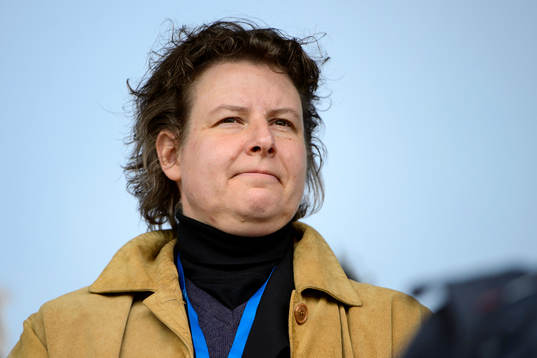 Skottlands assisterande tränare Ann-Helene Grahm på