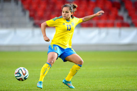 Sveriges Malin Diaz