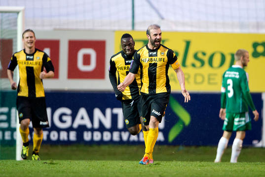 Hammarbys Kennedy Bakircioglü jublar