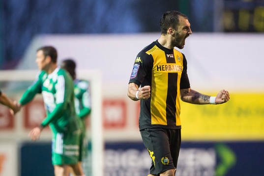 Hammarbys Marko Mihajlovic jublar