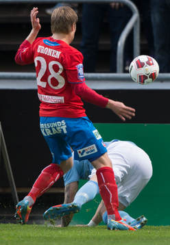 Straff, Helsingborgs Jere Uronen trycker till Malmös