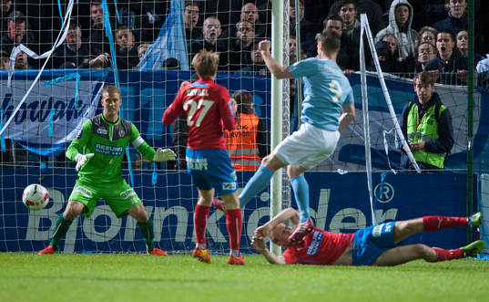Malmös Markus Rosenberg mot Helsingborgs Pär Hansson i