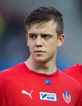 Helsingborgs Alexander Achinioti Jönsson i matchen i