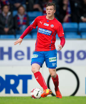 Helsingborgs Alexander Achinioti Jönsson i matchen i