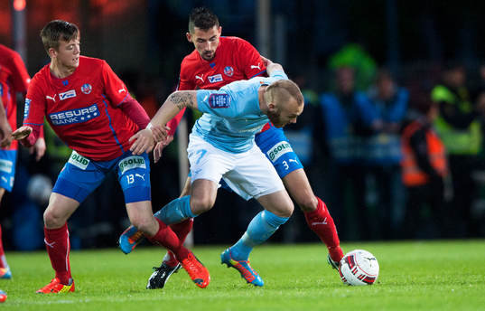 Malmös Magnus Eriksson mot Helsingborgs Alexander