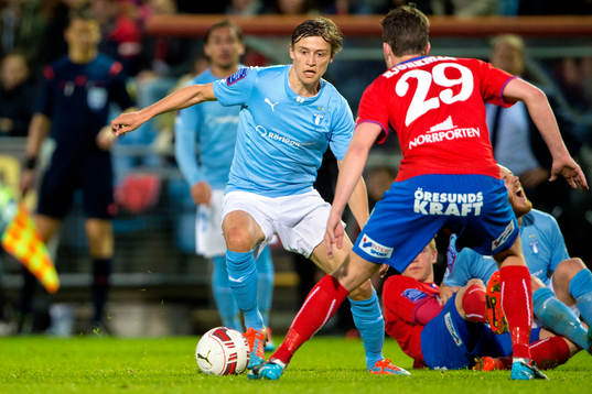 Malmö FFs Simon Thern utmanar Helsingborgs Jesper Björkman