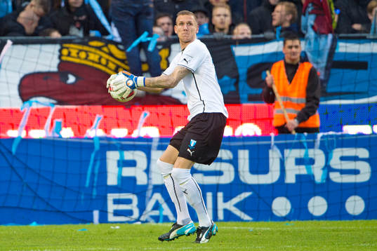 Malmö FFs målvakt Robin Olsen