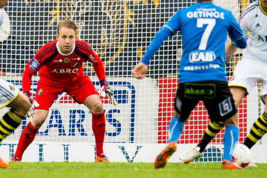 s målvakt Patrik Carlgren