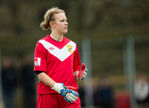 Ältas  målvakt Cajsa Andersson