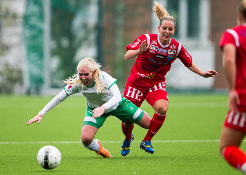 Hammarbys Ellinor Lindbom går om kull