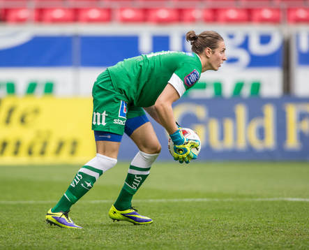 Norrköpings målvakt David Mitov Nilsson