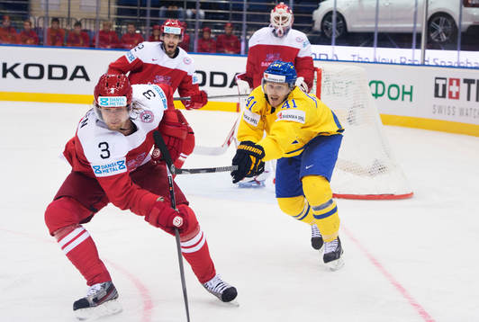 Danmarks Philip Larsen och Sveriges Gustav Nyquist