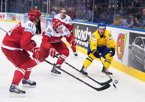 Danmarks Jesper B Jensen och Morten Poulsen utmanas av