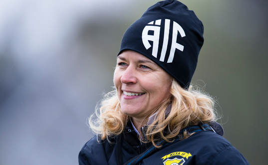 Ältas lagledare Tove Wiklander