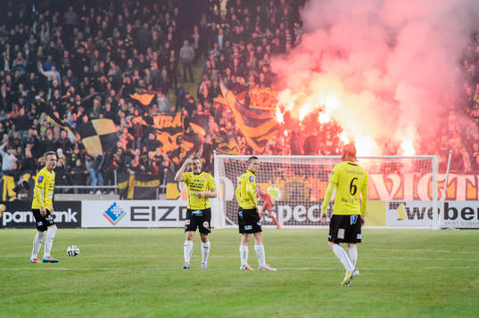 Mjällbys spelare deppar