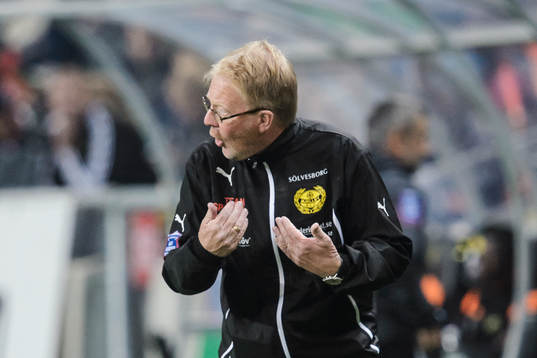 Mjällbys tränare Lars Jacobsson