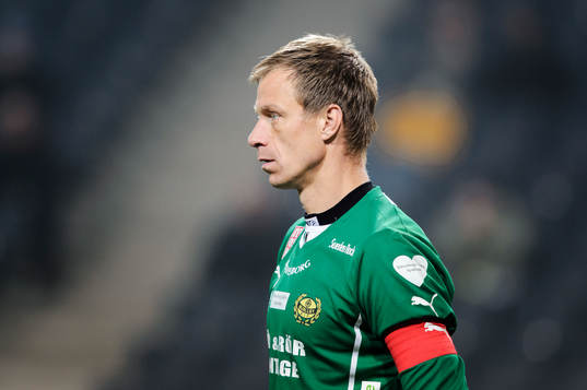 Mjällbys målvakt Mattias Asper