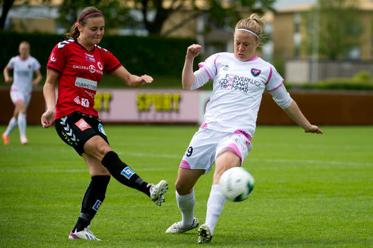 Kristianstads Alice Nilsson och Rosengårds Elin Rubensson