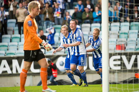 IFK Göteborgs Jakob Johansson jublar