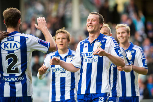 IFK Göteborgs Jakob Johansson jublar
