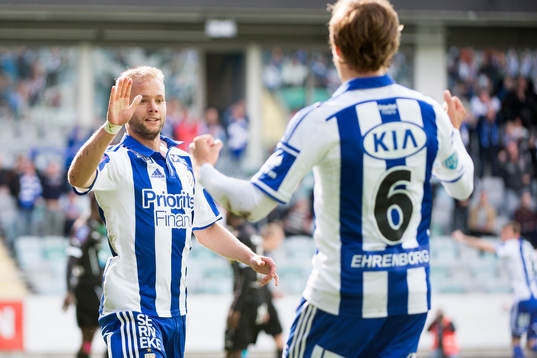 IFK Göteborgs Robin Söder jublar