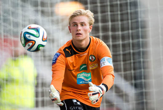 Örebros målvakt Jacob Rinne