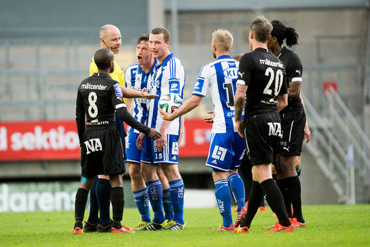 IFK Göteborgs Gustav Svensson och Jakob Johansson har