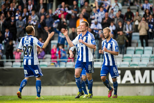 IFK Göteborgs Jakob Johansson jublar