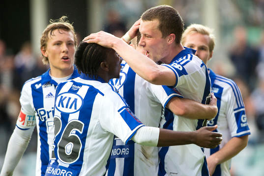IFK Göteborgs Jakob Johansson jublar