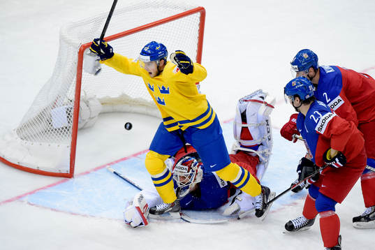 Bläddra bland fler bilder av Ishockey-VM 2014, dag 3, Sverige - Tjeckien
