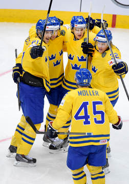 Sveriges Jimmie Ericsson, Joakim Lindström, Oscar Möller