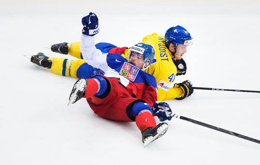 Tjeckiens Jakub Petruzalek och Sveriges Gustav Nyquist